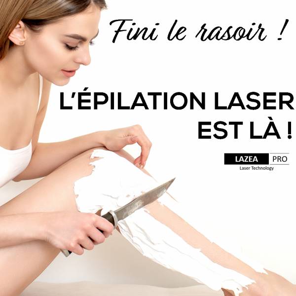Votre centre Naturalia à St-Gély-du-Fesc vous propose dorénavant un service d'épilation définitive au laser